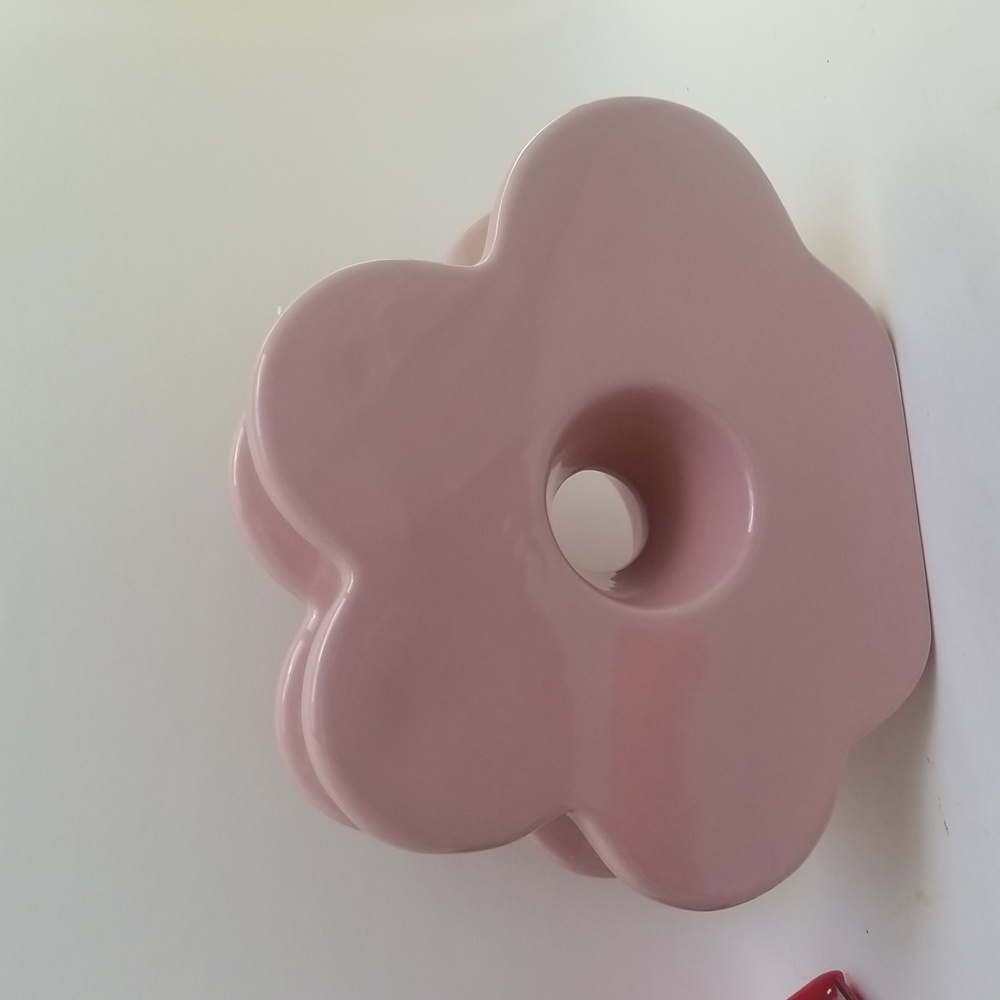 Pink Flower Vase Planter Pot